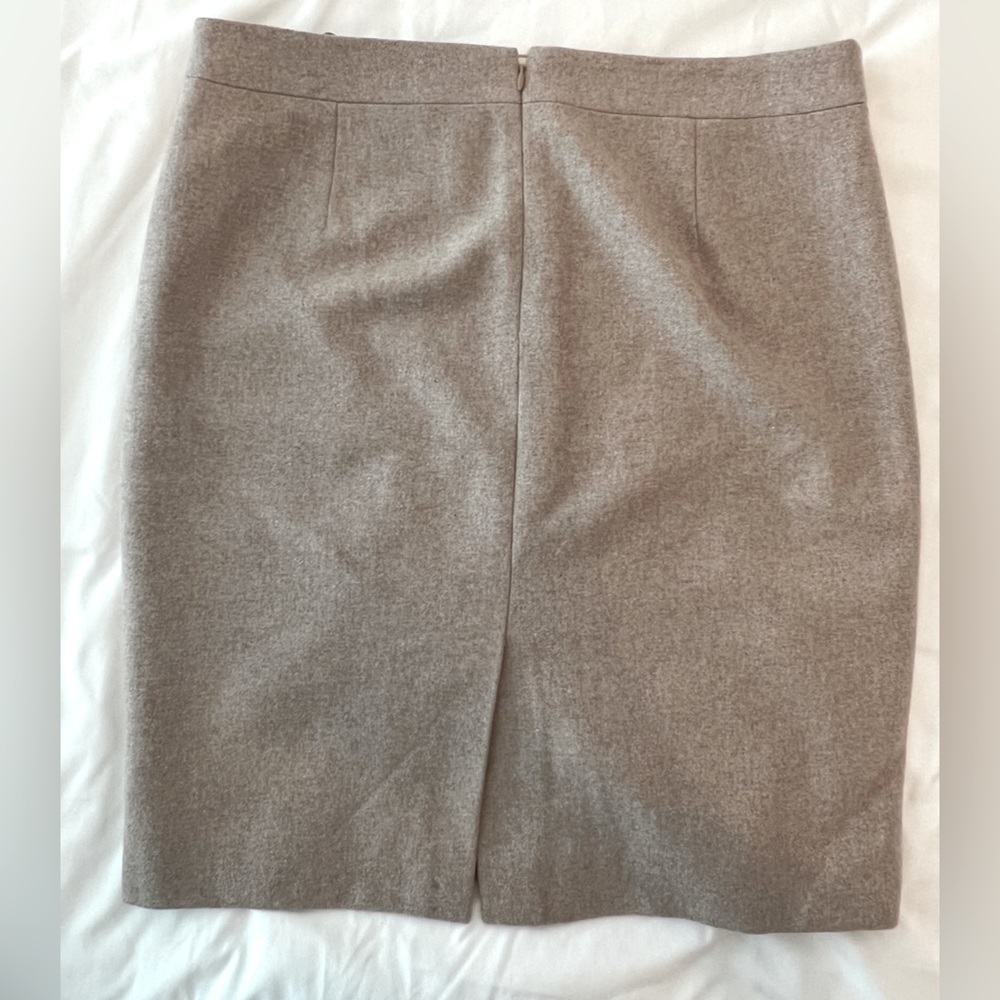 J. Crew Tan Camel Pencil Skirt - Picture 5 of 6